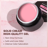 Tremper 15ml Poly Gel Acrylique Vernis À Ongles Clair Rose Couleur Constructeur Gelée UV Lumière Doux Colle Gel pour Extension Conseils En Gros