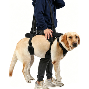 Dog Lift Harness Support Sling for Arthritis Elderly Disabled Large Dogs Front Rear Leg Lifter Walking <b>Helper</b> Pet Lift Harness - Product Image 2