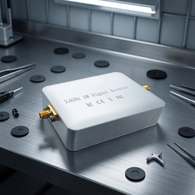 2.4GHz 5W Wireless Bidirectional Signal Amplifier - RF Module - WIFI Signal Enhancer X-PA001