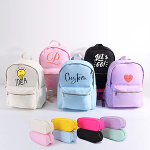 Personalized <strong>DIY</strong> School Backpack Boys Girls Teenager Large Book Bag Casual Waterproof Nylon Students Kids Backpack Cozy <strong>Rucksack</strong> - Product Image 1