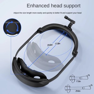 Support de fixation sur casque compatible avec <span class=keywords><strong>GoPro</strong></span> / Hero / Silver Session Hero / <span class=keywords><strong>Fusion</strong></span> / Max / pour caméras DJI Osmo Action - Product Image 4