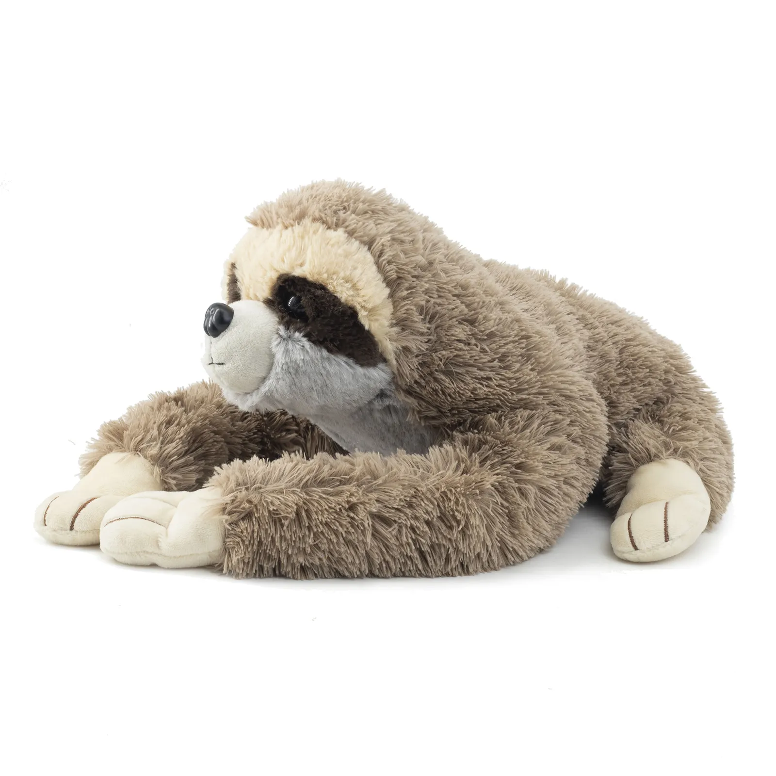 Boneka hewan lembut kustom realistis diisi barang 3D indah mainan mewah Sloth kustom hewan