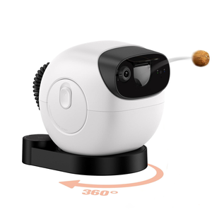 Pet Feeder 1080p HD Video Recording Dog Automatic WiFi Remote Control Pet Treat Dispenser Camera Charge Plastic 320ml Capacity — ảnh 1