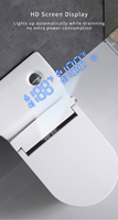 Penutup Kloset Duduk Elektrik Bidet Digital Otomatis Desain Eropa Harga Bagus Promo Panas