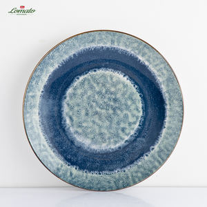 Ensemble de vaisselle écologique de style nordique assiettes et bols imprimés en céramique pour les repas à l'hôtel et à la maison - Product Image 3