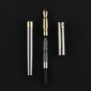 Vente chaude de stylo plume en métal de haute qualité stylo plume d'écriture pour hommes de luxe avec des diamètres de 0.38/0.5/0.7/1.0mm bureau d'affaires - Product Image 5