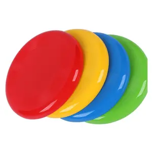 Wholesale hot cheap custom gift 23cm 9 inch plastic round shape sport flying disc toy