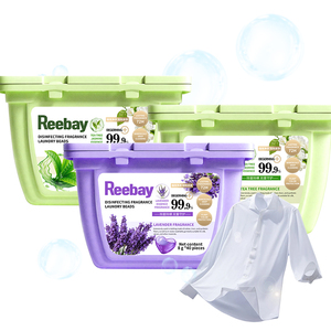 Aangepaste hoogwaardige, sterke vlekverwijderende vloeibare wasmiddelcapsule met aangepaste geur - Product Image 2