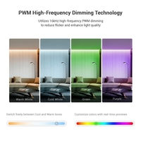 Contrôleur de variateur LED RF PWM 1 canal Magic 1 CH pour application SP661E BanlanX Music 2.4G pour bande LED monochrome, portée 30m