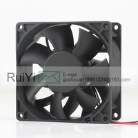 Sunon 5V 12V 48V DC24V 4.3W AC EC 9038 90X90X38MM 9CM Châssis silencieux roulement fréquence convertisseur 2 fils PMD2409PMB4-A ventilateur de refroidissement