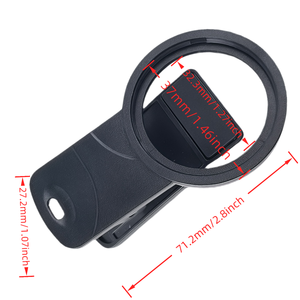 Clip fileté 37/52/67mm pour objectif d'<span class=keywords><strong>assistant</strong></span> de caméra de téléphone portable et filtres d'effets - Product Image 4