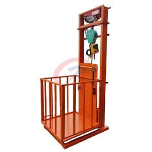 Elevador de carga, elevador eléctrico, pequeña plataforma elevadora doméstica, almacén de fábrica, productos industriales, elevador de monorriel - Product Image 6