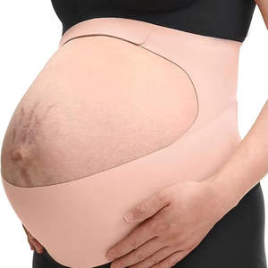 Ceinture de maternité confortable et invisible pour le ventre, pour la préparation à l'accouchement, soulageant les douleurs dorsales, pelviennes et des hanches - Product Image 1