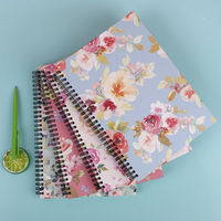Fournitures de papeterie bon marché d'usine conception personnalisée A4 A5 B5 carnet de notes à spirale cahier d'exercices scolaires carnet de notes Journal