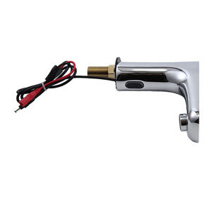 HY-117A อ่างน้ำทองเหลืองทองแดงแบบทันสมัยสำหรับห้องน้ำก๊อกน้ำอัจฉริยะแบบไม่ต้องสัมผัสเซ็นเซอร์อินฟราเรดอัตโนมัติแบบแตะสำหรับยิม - Product Image 4