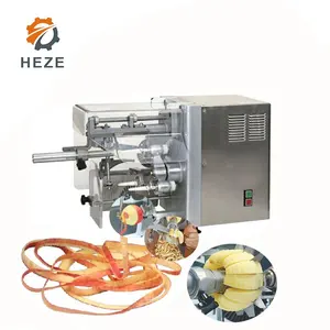 Machine commerciale automatique éplucheuse et trancheur de pommes, Machine industrielle électrique pour éplucher les pommes de fruits, prix de vente