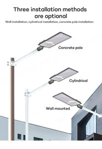 Vente en gros de réverbère LED étanche IP65 certifié ROHS 50W-250W corps en aluminium certifié CQC 6500K 120 Angle de faisceau AC/DC - Product Image 4