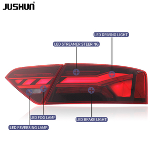 Feux arrière pour Audi <span class=keywords><strong>A5</strong></span> S5 2013-2016, accessoires de voiture, mise à niveau Plug and Play, feux arrière LED style RS5, JUSHUN - Product Image 3