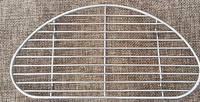 Grille de cuisson semi-circulaire en acier inoxydable, grille filtrante, grille de barbecue, plaque en pierre, grille de barbecue, grille de barbecue coréenne