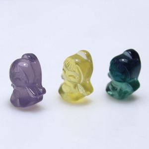 Venta al por mayor global <span class=keywords><strong>de</strong></span> coloridos adornos <span class=keywords><strong>de</strong></span> <span class=keywords><strong>cristal</strong></span> natural <span class=keywords><strong>de</strong></span> fluorita <span class=keywords><strong>de</strong></span> Ángel - Product Image 2