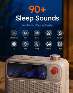 Máquina de Ruido Blanco Divoom Flowtoo con Altavoz Bluetooth, Reloj Despertador <span class=keywords><strong>y</strong></span> Pantalla Relajante, para Relajación <span class=keywords><strong>y</strong></span> Regalos - Product Image 3