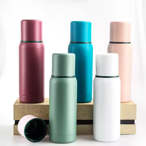 Botella de agua deportiva aislada al vacío de acero inoxidable de 500ML, estilo de diseño bonito, peso ligero, juego de viaje Mate para América del Sur - Product Image 1