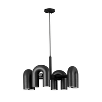 Lampe en forme de tuyau d'eau de style nordique moderne, design postmoderne pour une utilisation intérieure, alimentation secteur pour salon, chambre d'enfant