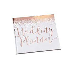 Rose Gold Wedding Planner Book Plan Your Wedding Notebook Wedding Preparation Journal for Bride and Groom