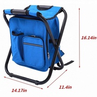 Tenue de conservation de la chaleur personnalisée, sac glacière portable pliable avec chaise, pour le camping, la plage, la randonnée