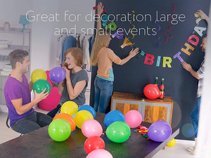 Biodegradabile palloncino decorazione della festa nuziale di compleanno del capretto 12 Pollici Colorato <span class=keywords><strong>Arcobaleno</strong></span> lattice <span class=keywords><strong>palloncini</strong></span> di elio - Product Image 3
