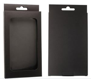 Hộp Giấy Kraft Màu Trắng/Đen Có Cửa Sổ Pvc Cho Vỏ Điện Thoại Di Động, Hộp Đựng Điện Thoại Bán Lẻ Thông Dụng Hộp Đóng Gói Có Lỗ Treo - Product Image 3