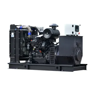 50hz three phase 120kw 150kva SDEC diesel generator with base fuel tank