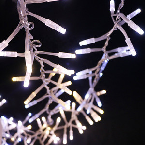 IP65 không thấm nước ngoài trời kỳ nghỉ ấm trắng dẫn đèn giáng sinh cụm lễ hội với pháo đèn kiểm soát điểm - Product Image 6