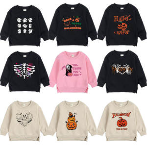 Vêtements d'<span class=keywords><strong>Halloween</strong></span> pour tout-petits 2025, <span class=keywords><strong>sweat</strong></span>-shirt pour bébé garçon et fille, pull, citrouille, fantômes, <span class=keywords><strong>sweat</strong></span>-shirt en polaire pour enfants, bébé, <span class=keywords><strong>Halloween</strong></span> - Product Image 1