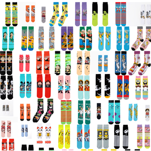 Chaussettes Anime et Dessins Animés 2026 : Nouveautés Tendance, Chaussettes Amusantes et Originales pour Hommes, Modèles Tube, Mi-Mollet et Cheville de Créateur - Product Image 4
