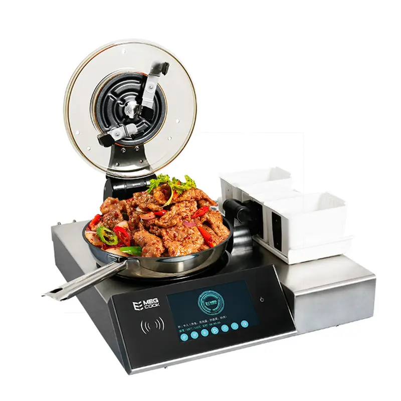 Megcook 3520W robot automatico cucina automatica soffriggere fornelli elettrici macchine da cucina automatica robot da cucina ristorante