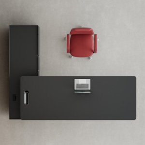 Escritorio Ejecutivo Moderno de Lujo para CEO, Escritorio Grande para Gerente, Escritorio de Computadora de Alta Gama, Muebles de Oficina con Cajonera - Product Image 4