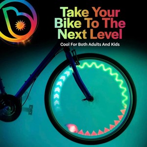 Lumière LED pour rayons de vélo, étanche IP44, design mini, pour la décoration de vélo de nuit, lumière de plafond - Product Image 1