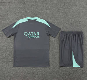 24/25 Kulüp Kalitesi Futbol Antrenman Takımı Nefes Alabilen Hızlı Kuruyan %100 Polyester Isı Transfer Baskılı Özel Logo OEM Hizmeti - Product Image 1