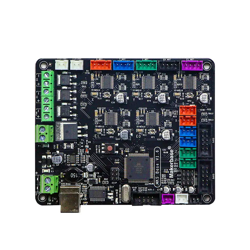 3d Printer Parts MKS Base V1.6 Controller Board Motherboard Compatible with Ramps1.4 Mega 2560 Marlin Board