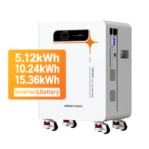 แบตเตอรี่เก็บพลังงานแสงอาทิตย์ออลอินวัน 51.2V 5kWh 10KWh 15KWh 100Ah ระบบไฮบริดแบบออฟกริดสำหรับบ้าน - Product Image 1