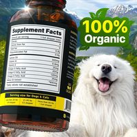 Compléments alimentaires pour chiens et chats, soutien immunitaire, probiotiques liquides, aide au sommeil apaisant, soulagement de l'anxiété et du stress, soulagement des douleurs aux hanches et aux articulations