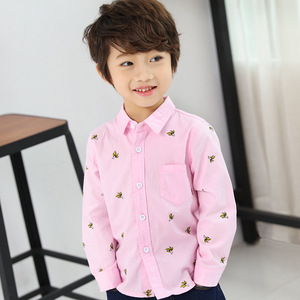 Vente en gros de t-shirts à manches longues pour enfants, personnalisés et bon marché, pour garçons - Product Image 1