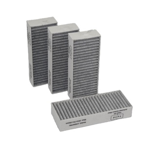 Filtre à charbon actif pour Siemens 17004796, quatre ensembles, pour <span class=keywords><strong>hotte</strong></span> de cuisine domestique, haute efficacité, installation facile - Product Image 1