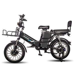 Vélo électrique 48V à double batterie, vélo électrique multi-usages, vélo électrique Enduro longue portée, vélo électrique pour livraison de nourriture - Product Image 3