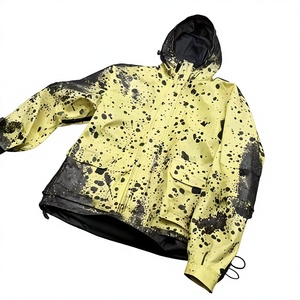 Veste d'extérieur pour homme en nylon personnalisable avec logo, tissu doux thermosensible changeant de couleur, à capuche et fermeture éclair, imperméable - Product Image 2