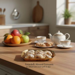 Croissants aux amandes frais Fimardolci 200g X 6 pièces Délicieux desserts - Product Image 3