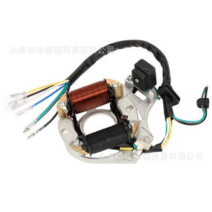 คอยล์สเตเตอร์ทั่วไป DY100 สำหรับรถจักรยานยนต์ออฟโรด สตาร์ทไฟฟ้า แมกนีโต สายทองแดง อะไหล่ทดแทน - Product Image 2