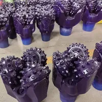 Foret triconique Uqier en acier au manganèse forgé/acier inoxydable pour le forage de puits d'eau/pétrole, 1 pièce, haute performance pour l'exploitation minière