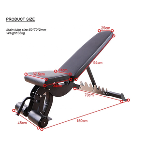 TOPTONS Factory Supply Body <strong>Workout</strong> <strong>Bench</strong> Fitness Adjustable Dumbbell Sit up Weight <strong>Bench</strong> - Product Image 6